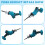 Cordless Electric Reciprocating Saw for Adjustable 6