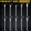 Carbide Burr Set Compatible with for Rotary 1/8inc 4