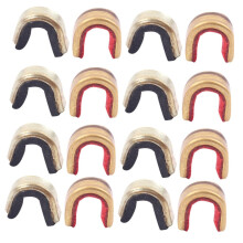 16pcs Archery String Nocking Points Brass Buckle Clips Recurve & Compound Bows Quick Install Easy Adjustment Outdoor