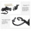Diving Camera Lost Hand Rope TPU Spring Steel Wire 4