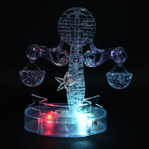 Children's 3D LED Puzzle Toy with Base - Inspiring Brain Development 2
