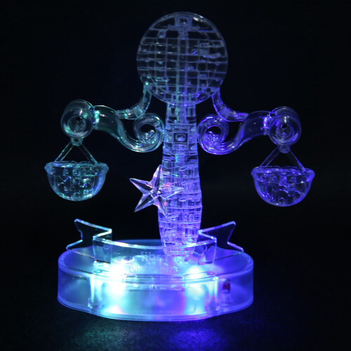 Children's 3D LED Puzzle Toy with Base - Inspiring Brain Development 1