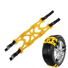 Snow Chains for Cars Winter Tire Chains with Enhanced Traction Grip and Quick Install Universal Fit