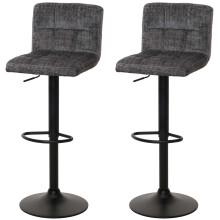 Tabourets de bar MCW-G87 (lot de 2)