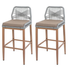 Tabouret de bar MCW-O21 (lot de 2)