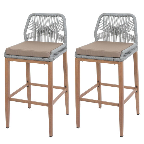 Tabouret de bar MCW-O21 (lot de 2)