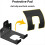 Garage Organizer Trimmer Rack, Tool Hanger Weed Wh 7