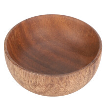 Food Grade Wooden 150ml Small Dipping Bowl Japanese Kitchen Tableware