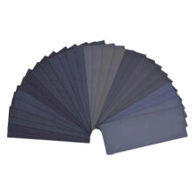 Sanding Belts 15Piece Set 4003000 Grit Fine Sandpaper Wet Dry For Wood And Metal 22.9x9.1 cm