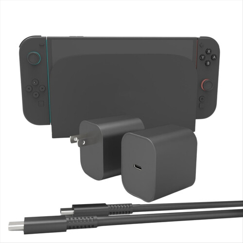 For Switch2 Charger 60W AC Power Adapter Game Cons 2