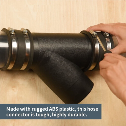 4 Inch Y Fitting for 4In Dust Collection Hose, Hos 2