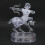 3D Sagittarius Constellation Crystal Puzzle with LED Light – Creative Decor 4