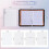 Hardcover Sticker Organizer Binder Reusable A5 Hol 3