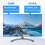 7 in 1 External Blu-Ray Drive,Support Disc R/W BD 8