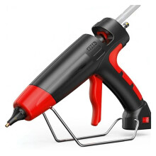 Hot Melt Glue Gun 7mm/11mm DualSize, 300W, Rapid Heating, Silicone Shell, Red Switch, Crafting And Car Tool