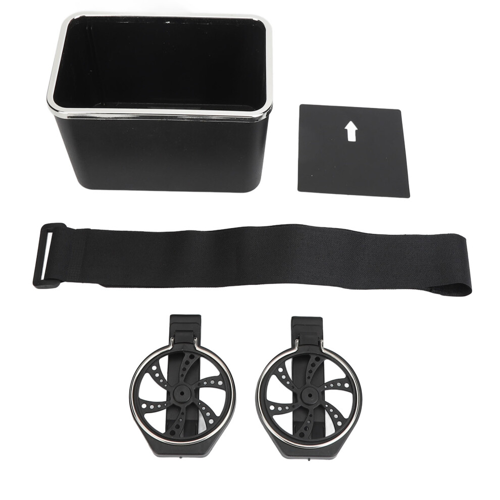 Vehicle-Mounted Tissue Water Cup Holder For Smart Drivers, Car Organizer With Armrest Storage Box And Multi-Functional Car Storage Box Design, Tissue 9393517686173