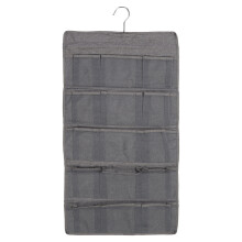 Bolsa de almacenamiento colgante de tela Oxford premium de malla transpirable con diseño de gancho resistente, organizador de armario colgante de