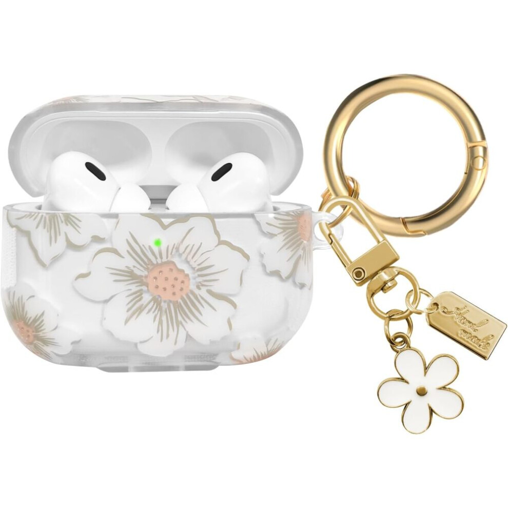 Cute Gift Airpods 3 Case, 2021 Release, Soft Tpu Cover For Women, With High Toughness Stainless Steel Keychain, Morning Flower, Supports Wireless Char 9012494981711