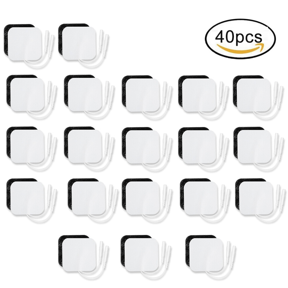 Durable Self Adhesive TENS Unit Replacement Pads Medical Grade Latex Free Reusable Electrode Pads For EMS And Electrotherapy Units