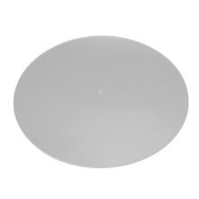 Akoestisch verbeterende mat voor draaitafels, 30 cm nauwkeurig gesneden acryl slipmat met antivibratie- en antistatische eigenschappen, draaitafel