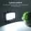 40M Waterproof SL-101 Camera LED Light 5500-6000K Replaceable Battery 9