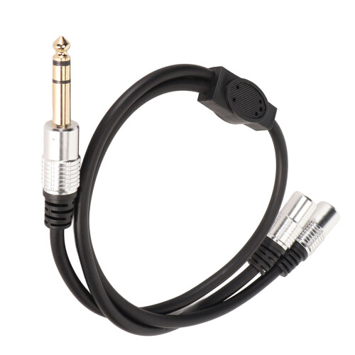 Καλώδιο διαχωριστή ήχου Y για κιθάρα, Plug and Play, δεν απαιτείται μπαταρία με διπλά 1