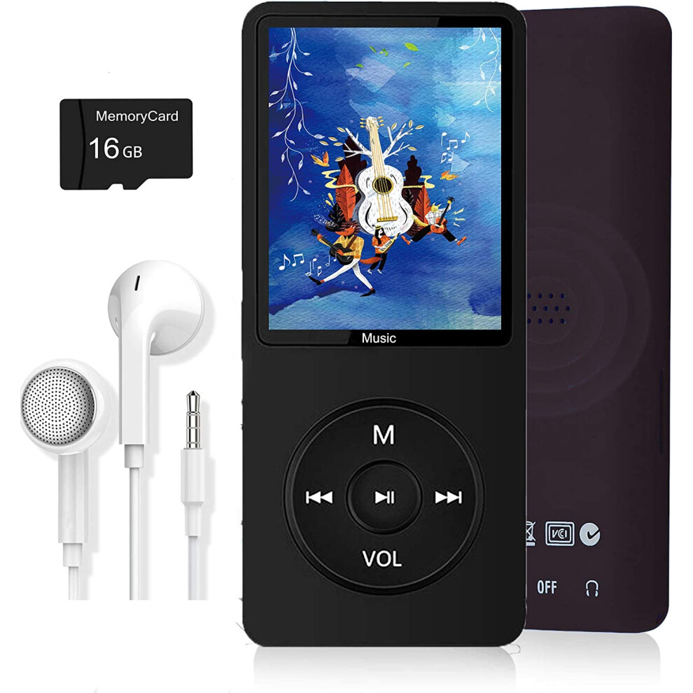 Sound Sanctuary: Hifi Lossless Sound Quality, Portable Mini Music Player, Up To 10 Hours Battery Life, Supports Multiple Formats, Tooth 5.3, Blue 9012494132243
