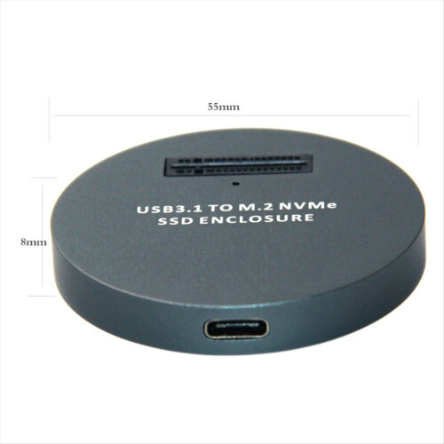 NVMe to USB Docking Station, External M.2 PCI-E SS 1