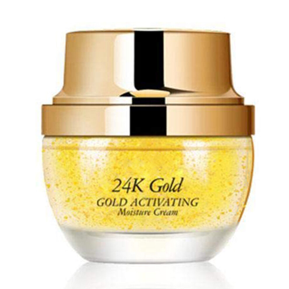 Gold/Dark Premium 24K Face Serum For Wrinkle Reduction Revitalizing Collagen Hyaluronic Acid Serum Anti Aging Skin Care Smooth Skincare Reduce Spots