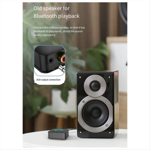 Bluetooth 5.1 Receiver to Aux/ Old Audio Amplifie 1