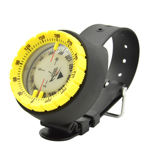 Underwater Wrist Diving Compass - High Precision, Waterproof, 50M-Black 2
