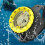 Underwater Wrist Diving Compass - High Precision, Waterproof, 50M-Black 2