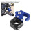 Universal Foldable Handlebar Hook for Motorcycle 0.86in CNC Aluminum Blue 6