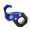 Universal Foldable Handlebar Hook for Motorcycle 0.86in CNC Aluminum Blue 15
