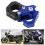 Universal Foldable Handlebar Hook for Motorcycle 0.86in CNC Aluminum Blue 5