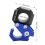 Universal Foldable Handlebar Hook for Motorcycle 0.86in CNC Aluminum Blue 7