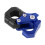 Universal Foldable Handlebar Hook for Motorcycle 0.86in CNC Aluminum Blue 16
