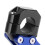 Universal Foldable Handlebar Hook for Motorcycle 0.86in CNC Aluminum Blue 3