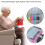Large Capacity Crochet Bag Double Zipper Wall-Hanging Design 11