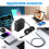 65W PD3.0 Type C Fast Charger Phone Laptop Power A 7