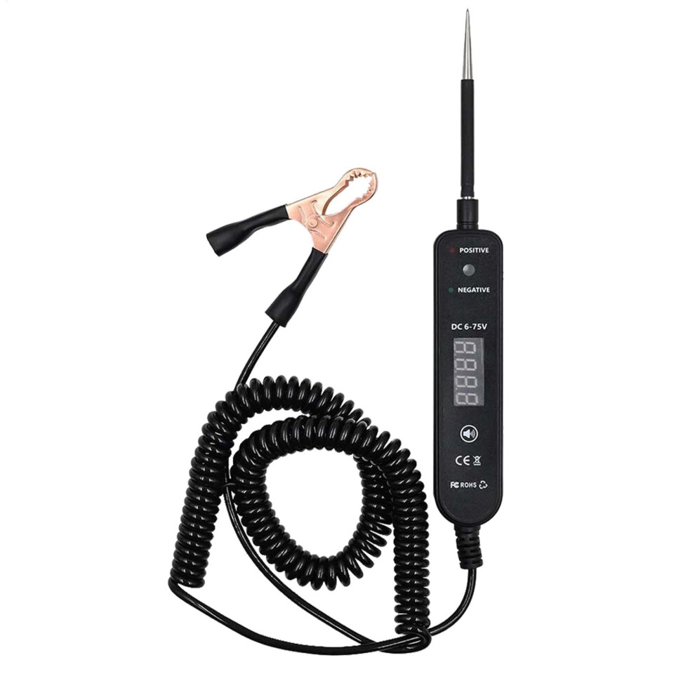Car Circuit Tester 460Vdc Automotive Diagnostic Tool With Digital Display For Quick Fault Detection 9199774010665