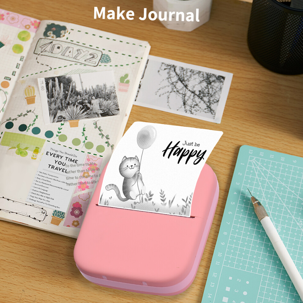 X1 Portable Mini Pocket Printer 80Mm Wireless Thermal 300Dpi For Android Ios 4681378997213