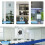 3MP 2K Window Camera with Color Night Vision,Dual 4