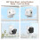 3MP 2K Window Camera with Color Night Vision,Dual 5