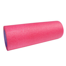 Solid Yoga Roller Pink Elastic Foam For Muscle Relief And Balance Yoga Pilates And Physical Therapy