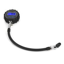 Tragbares Reifendruckmesser 200PSI LCD-Anzeige 4 Einheiten für Autos & Motorräder