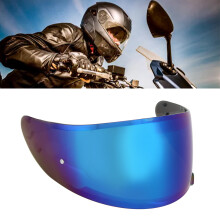 Bunter blauer Motorradhelm-Visier für Z 7 X 14 ADV NXR NEOTEC RYD