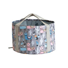 Folding Washbasin Portable Outdoor Travel Sink Grey L Foldable Camping Bucket Water Bag Basin