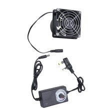 Adjustable Speed Inline Duct Fan 80mm Ventilation Exhaust for Kitchen Grow Tent Basement Low Noise