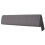 Bed Bedframe Segment Pillow Developed to Fill Breaks-grey 1